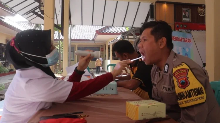Pemeriksaan Kesehatan Berkala, Polres Pemalang Pastikan Personel Tetap Prima