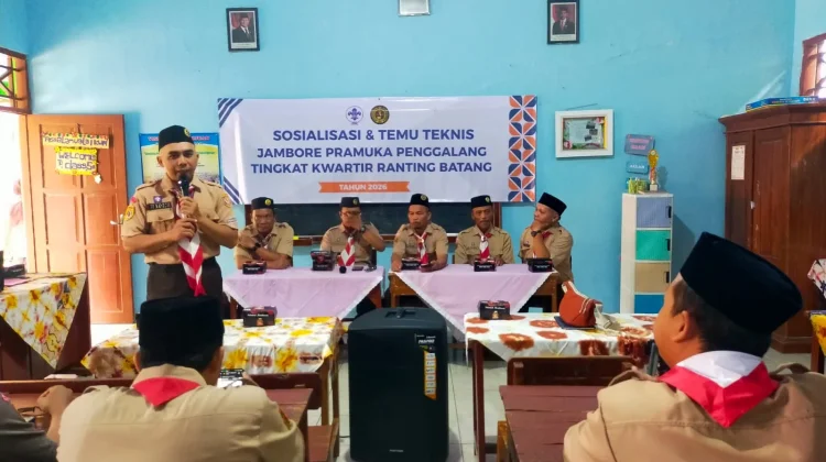 Jelang Jambore, Kwarran Batang Bekali Pembina Pramuka dengan Scouting Skill