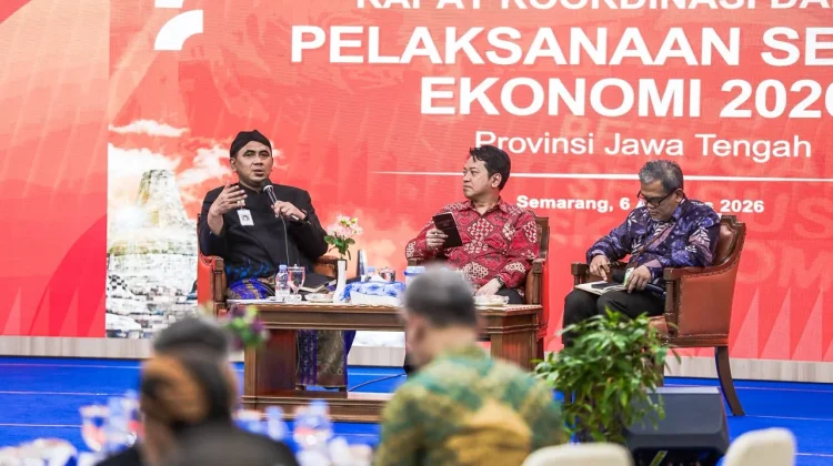 Taj Yasin Dorong Sensus Ekonomi 2026 Tuntas, Capaian Jateng Sudah 81 Persen