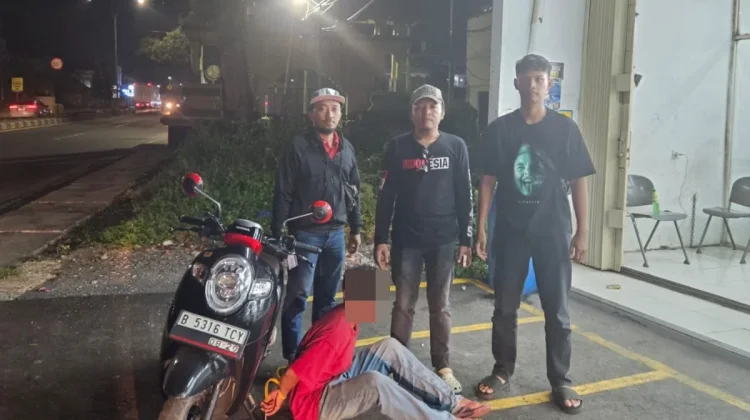 Kurang dari 5 Jam, Polres Pekalongan Ringkus Terduga Pencuri Motor di Wiradesa
