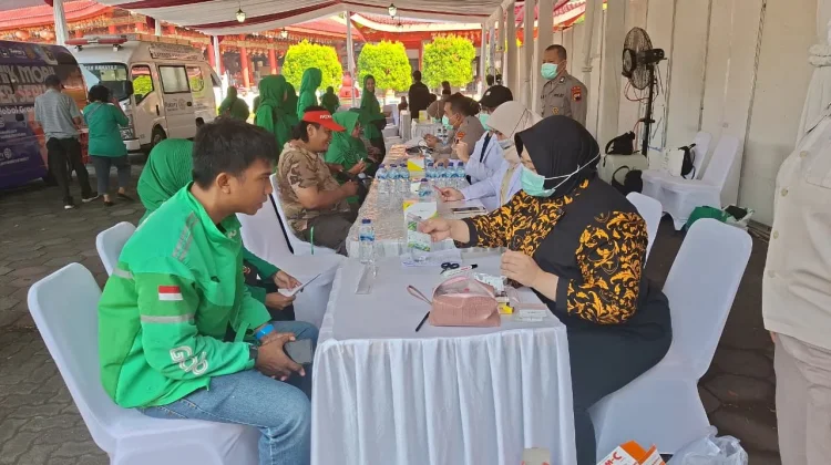 Skrining TB Gratis Biddokkes Polda Jateng Dapat Sambutan Positif Masyarakat