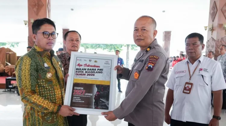 PMI Kota Magelang Turunkan Target Bulan Dana, Tetap Utamakan Layanan Keselamatan