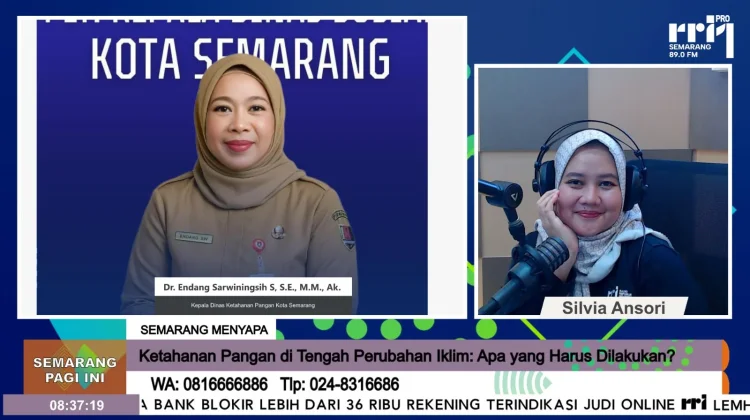 Hadapi Dampak Perubahan Iklim, Ketahanan Pangan Kota Semarang Tetap Terjaga