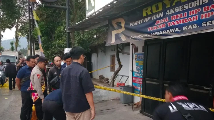 Polisi Selidiki Dugaan Perampokan di Counter HP Ambarawa