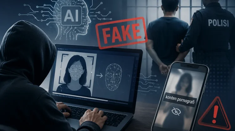 Polda Jateng Tahan Mahasiswa Pelaku Penyebaran Konten Pornografi Berbasis AI