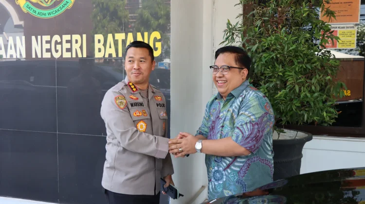 Perkuat Koordinasi Antar Aparat, Kapolresta Sambangi Kejari Batang