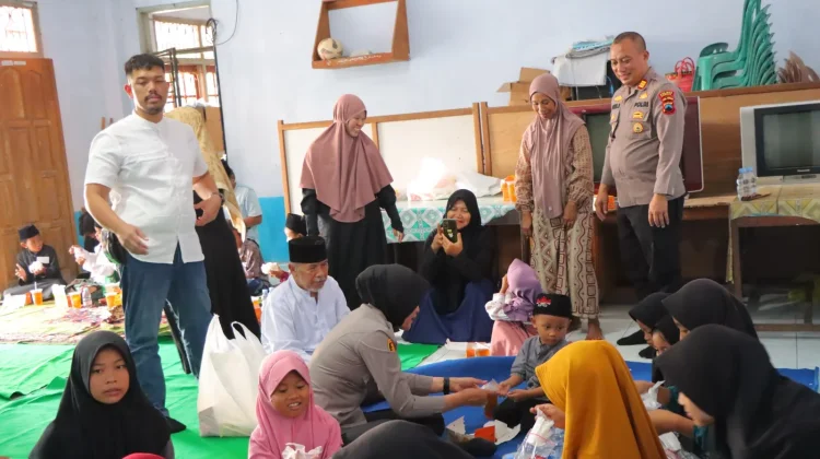 Kunjungi Panti Asuhan, Kapolres Kendal Beri Semangat Anak-anak Panti
