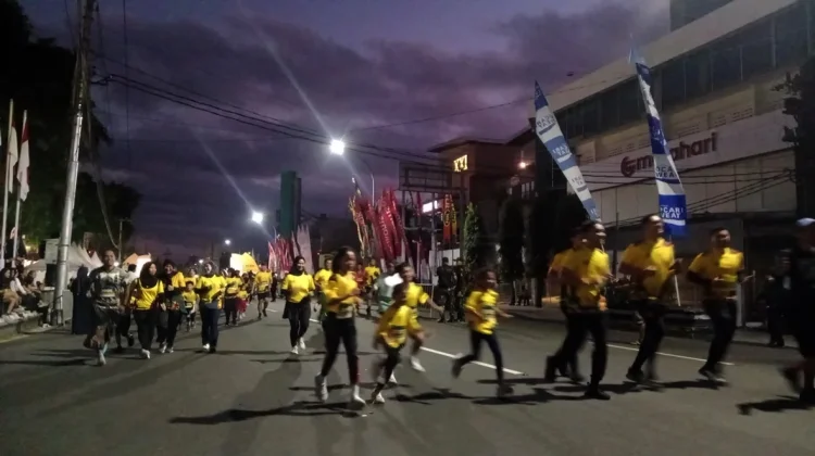 Meriahkan HUT Kemerdekaan RI, Ribuan Pelari Ikuti Ajang Lari HK Run 10K