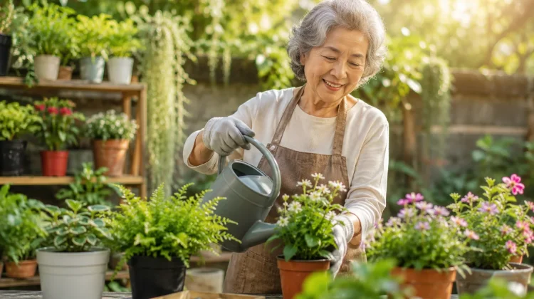 Manfaat Berkebun untuk Lansia