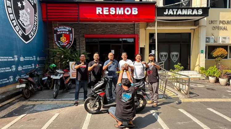 Polrestabes Semarang Ungkap Curanmor di Palebon, Dua Tersangka Diamankan