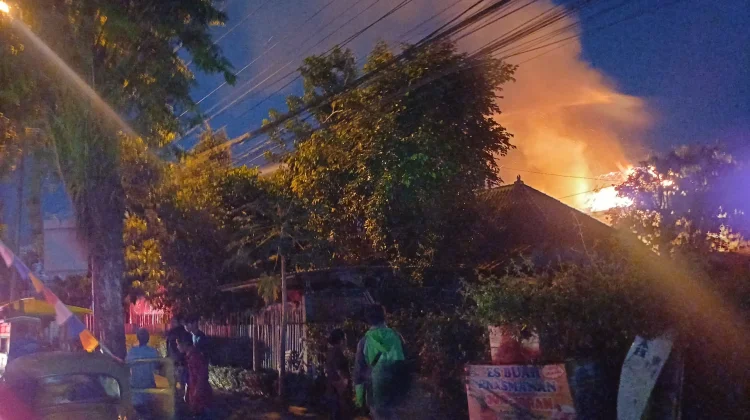 Rumah Terbakar di Pangenrejo Purworejo, Seorang Lansia Meninggal Dunia