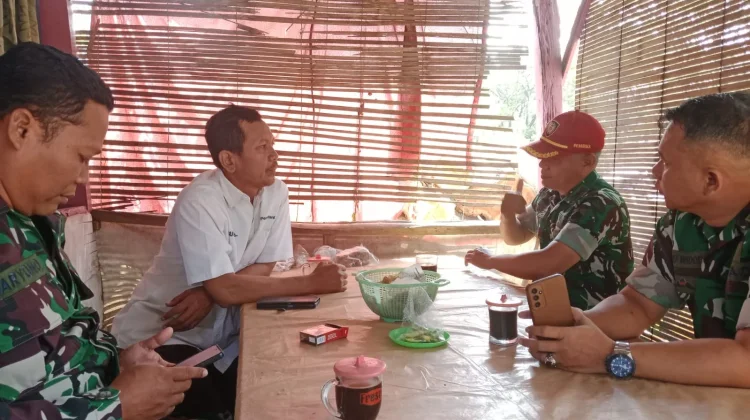 Cegah Karhutla, Perhutani Telawa Gandeng Koramil 18 Kemusu