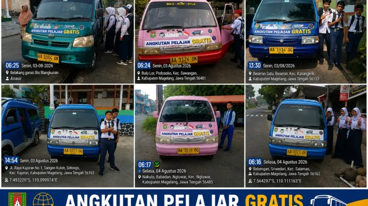 Menjaga Keselamatan Siswa, Menghidupkan Angkutan Pedesaan di Kabupaten Magelang