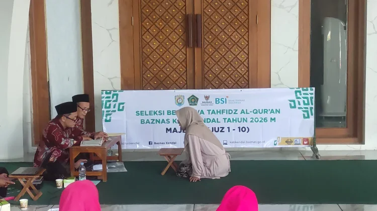 Baznas Kendal Beri Beasiswa Tahfiz, 60 Santri Bakal Terima Rp500 Ribu per Bulan