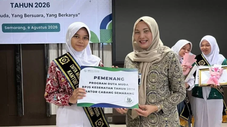 Tishandi Jadi Duta Muda BPJS Kesehatan Semarang, Siap Edukasi Pelajar Tentang JKN