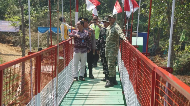 Jembatan Perintis Garuda Diresmikan, Warga Tambahrejo Makin Nyaman Melintas