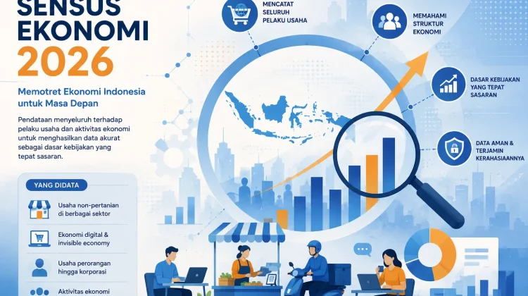 Ekonomi Digital Berkembang, Sensus Ekonomi 2026 Mampu Ungkap Invisible Economy