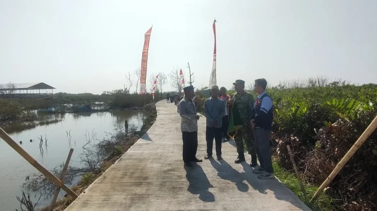 Bangun Jalan Rabat Beton 650 Meter, TNI Dorong Produktivitas Warga Mulyosari