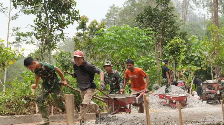 TMMD Reguler ke-129 Kodim 0708/Purworejo, Merawat Asa di Ketinggian Bukit Bruno