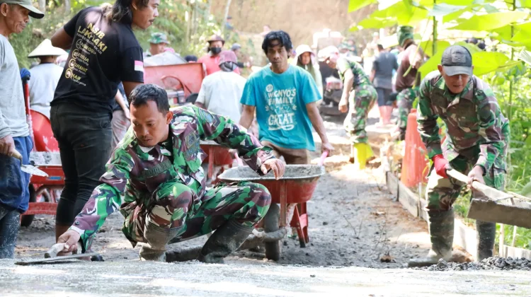 TMMD Reguler ke-129 Kodim 0708/Purworejo, Merawat Asa di Ketinggian Bukit Bruno