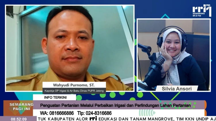 Dinas PUPR Jateng: Ketahanan Pangan Tak Cukup Mengandalkan Irigasi
