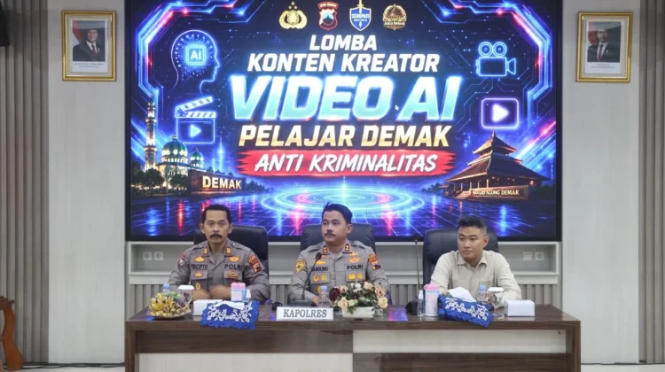 Lomba Konten Kreator Video AI, Polres Demak Ajak Pelajar Cegah Kriminalitas