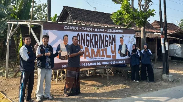 Wajah Baru Angkringan Family, Sentuhan Branding Bawa UMKM Kedunggading Naik Kelas