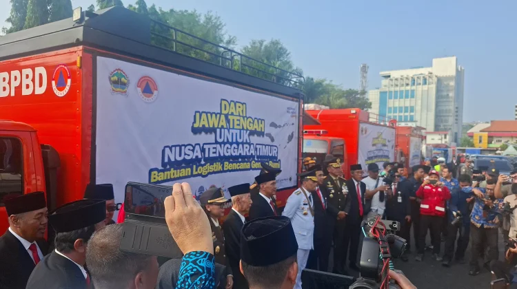 Jateng Kirim Bantuan Gempa NTT, Ahmad Luthfi: Pastikan Tepat Sasaran