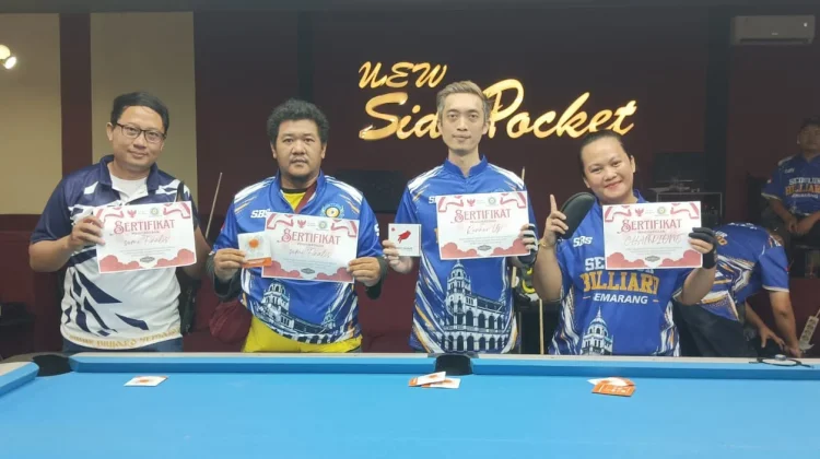 Nova Christiana Juarai Home Tournament Biliar SBS