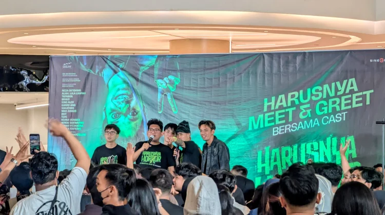 Lima Pemeran Harusnya Horor Sapa Ratusan Warga Semarang