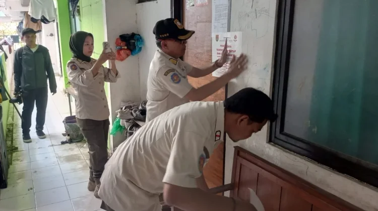 Tunggakan Sewa Capai Rp78 Juta, Satpol PP Kota Semarang Segel 22 Kamar Rusunawa Kudu