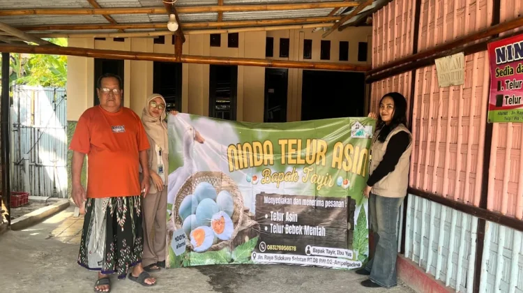 Sentuhan Estetika Jepang, KKN Undip Racik Banner dan Buku Rekap UMKM Bergaya Kanso