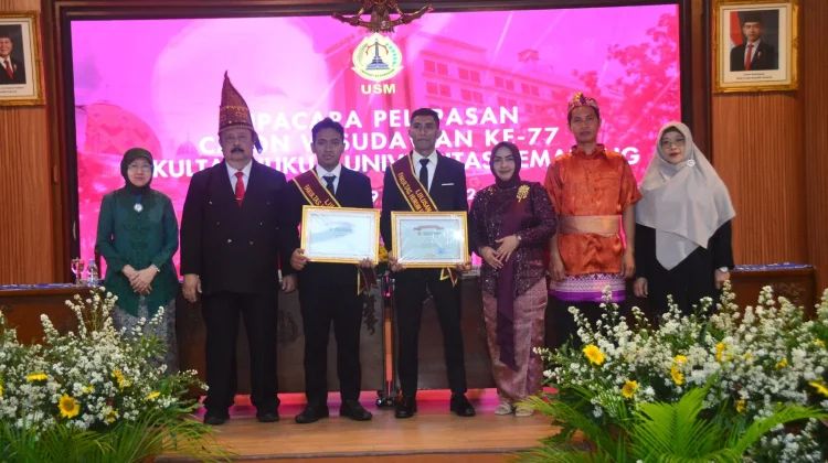 Lepas 126 Lulusan, Dekan FH USM Dorong Sarjana Berintegritas dan Kreatif