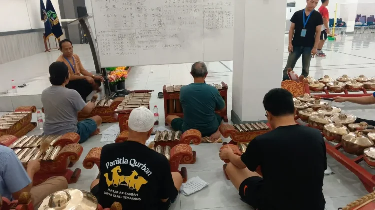 Lestarikan Budaya, Lapas Semarang Bentuk Karakter Warga Binaan lewat Karawitan