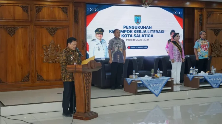 Kukuhkan Pokja Literasi, Pemkot Salatiga Perkuat Budaya Membaca hingga Kelurahan