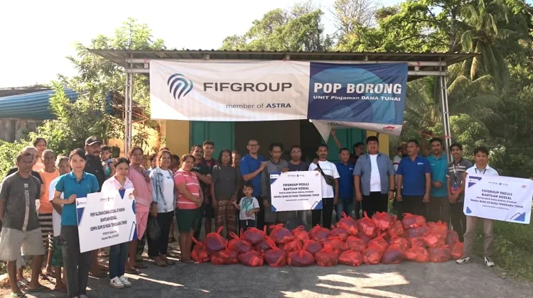 FIFGROUP Salurkan 1.200 Paket Sembako ke Warga NTT Terdampak Gempa