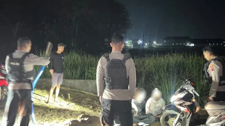Bawa Sajam, Tiga Remaja Diamankan Polisi Kudus