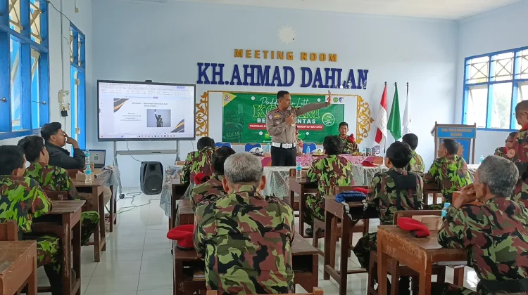 Hadirkan Satlantas, Kokam Batang Dilatih Kecakapan Berlalulintas