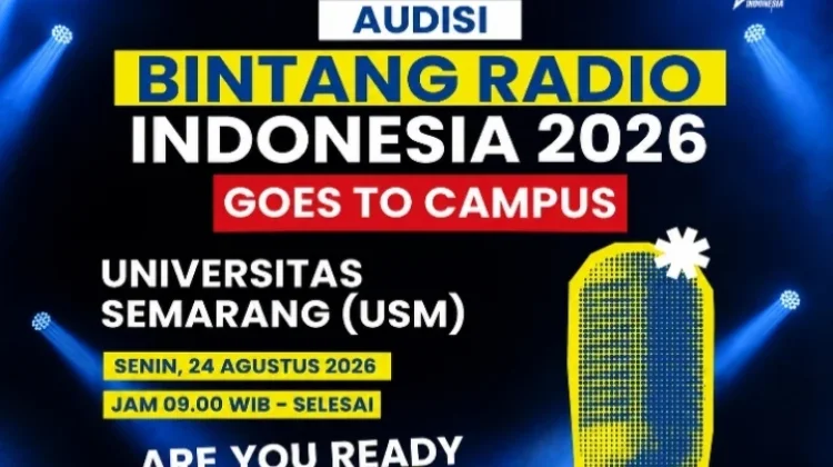 RRI Semarang Goes to Campus, Buka Audisi Bintang Radio 2026 di USM