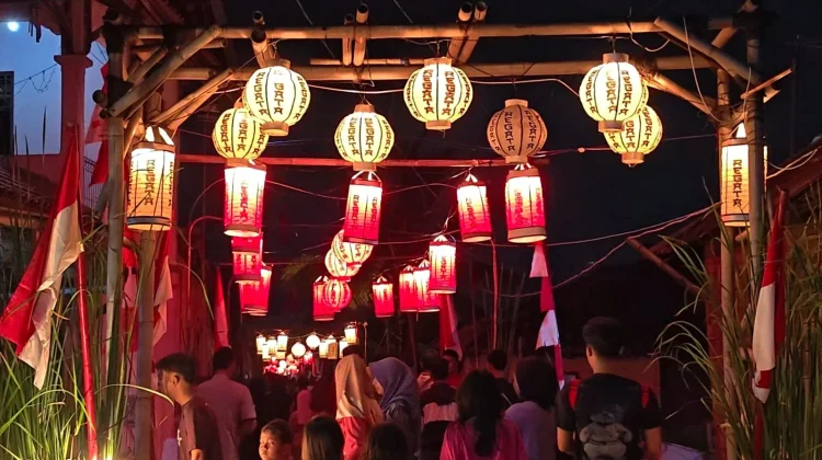 Ratusan Lampion Semarakkan Regata Fest 2026 di Karangjompo Pekalongan