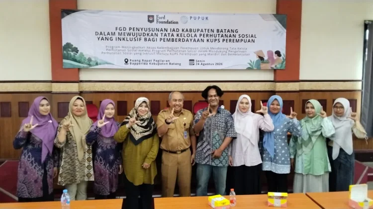 Perkuat Ekonomi Perempuan, Batang Kembangkan Perhutanan Sosial Terintegrasi