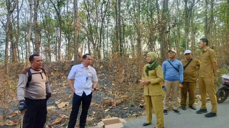Cegah Karhutla, Perhutani Telawa dan Pemdes Cerme Perkuat Deteksi Dini
