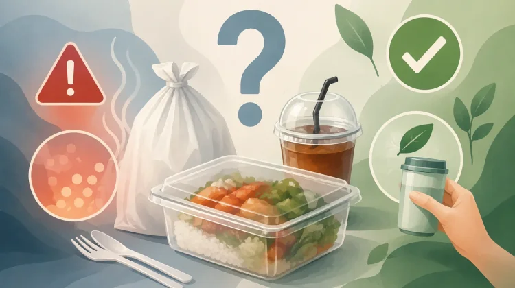 Jangan Asal Bungkus Makanan Panas dengan Plastik, Ini Risikonya