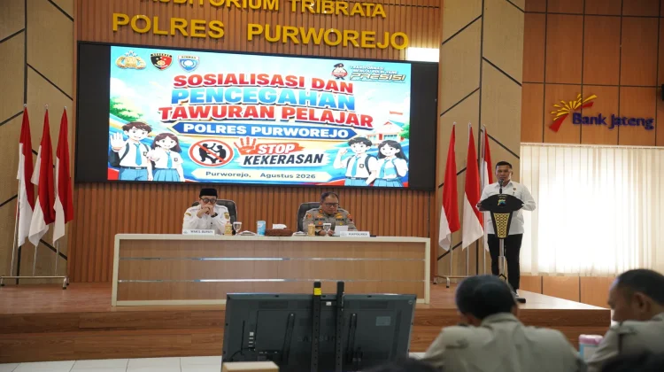 Bina 60 Pelajar Terlibat Tawuran, Polres Purworejo Kedepankan Pendekatan Humanis