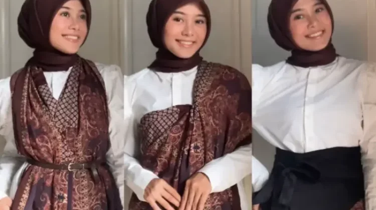 Batik Tak Harus Formal, Ini Trik Padukan Selendang untuk Gaya Sehari-hari