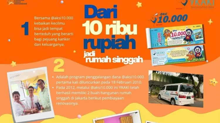 Gerakan Rp10 Ribu, YKAKI Semarang Hadirkan Harapan bagi Anak-anak Penderita Kanker