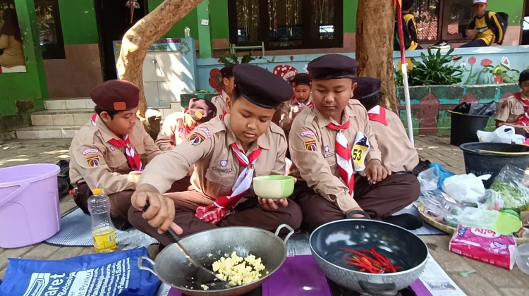 Lomba Masak Nasgor, Jamran Batang Latih Kemandirian Pramuka