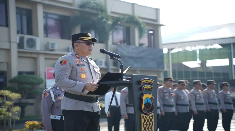 Polres Purworejo Rotasi 10 Pejabat Utama dan Kapolsek