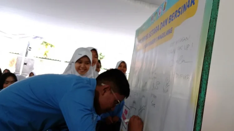 SMPN 1 Kota Magelang Jadi Percontohan Sekolah Aman, Ramah Anak dan Bebas Narkoba