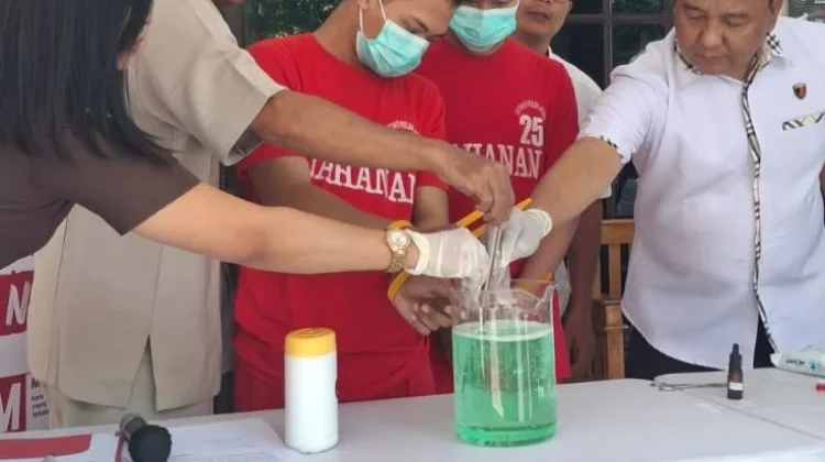 Polda Jateng Musnahkan 17,38 Gram Sabu dari Dua Perkara